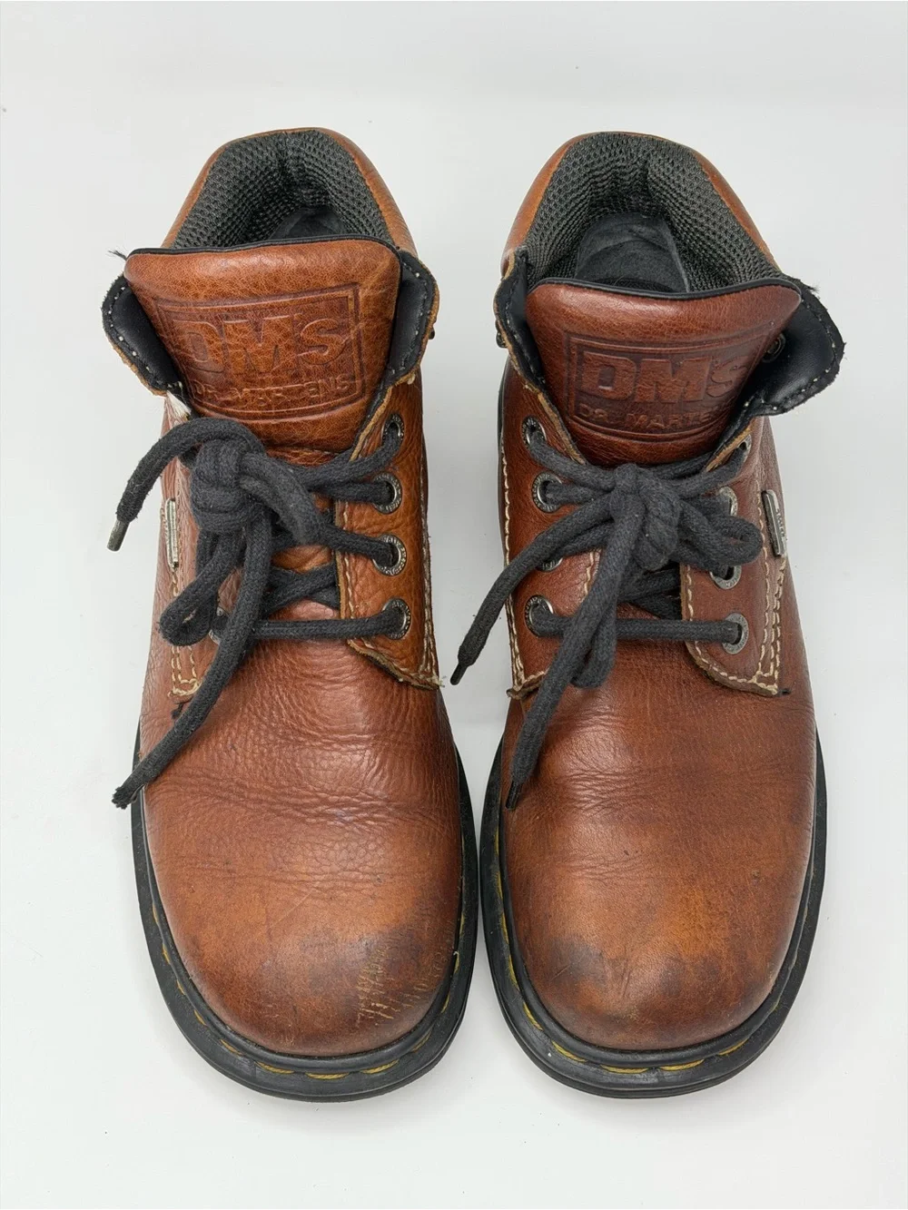 Vintage Dr. Martens 9271 Women’s 8 Men’s 6 Brown Leather Ankle Boots Y2K Grunge